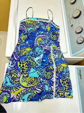 Lilly Pulitzer Turquoise & Multi Floral Sundress